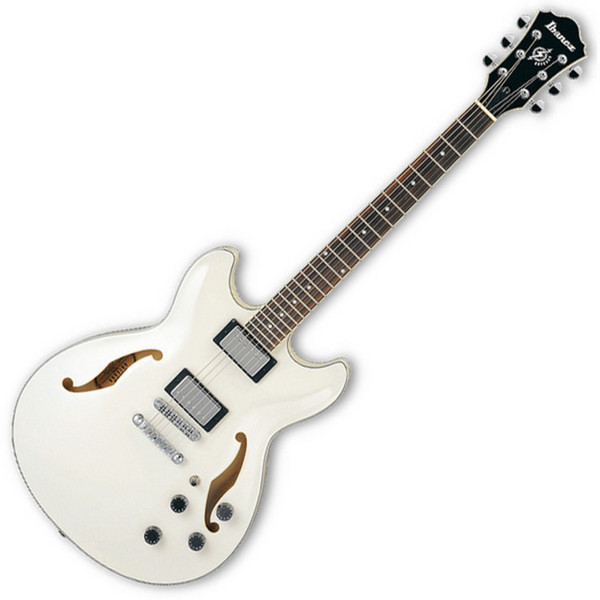 Ibanez AS73 Artcore Semi Acoustic Electric Guitar, Ivory