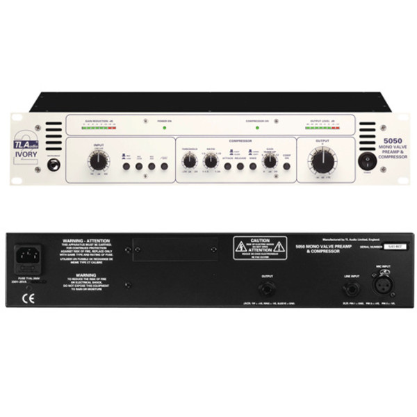 TL Audio 5050 Mono Valve Preamp / Comp at Gear4music