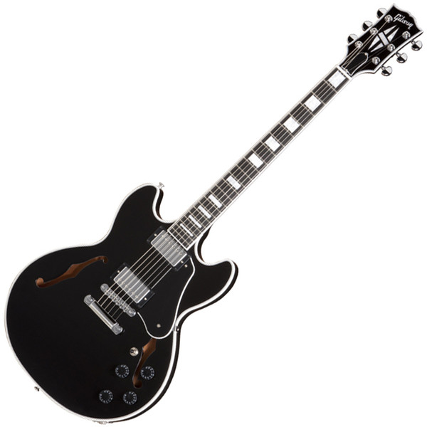 DISC Gibson Midtown Custom Arched Top, Ebony | Gear4music