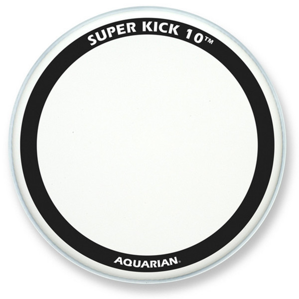 Aquarian Super Kick 10 Clear Double Ply 18" Bass Drum Head
