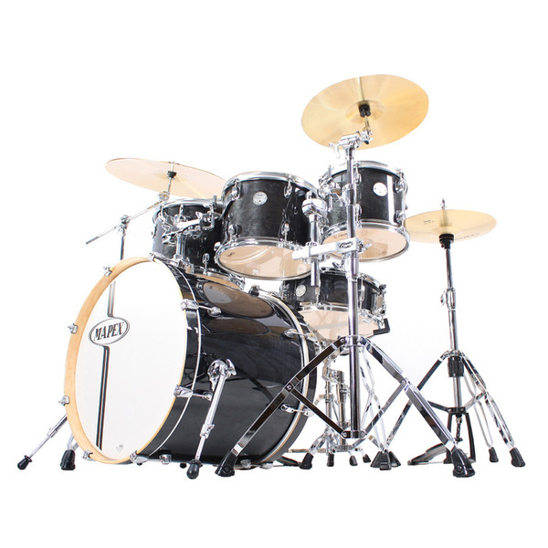 Mapex Horizon HZB 22" Rock Kit With Free 10" Tom, Midnight Black