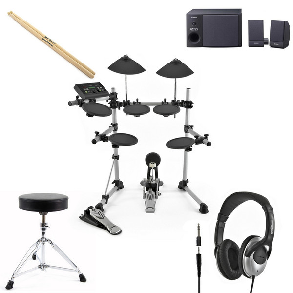 Yamaha DTX500K Electronic Drum Kit MS40 Monitor Amp Pack