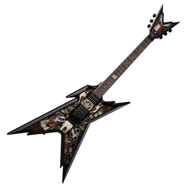 Dean Razorback DB Floyd Rose Electric Guitar, Lone Star