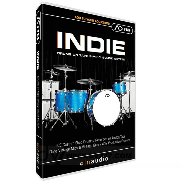 XLN Audio INDIE ADpak Expansion for Addictive Drums 