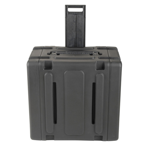 SKB 20" Deep 6U Roto Shockmount Rolling Rack - Front Extended Handle