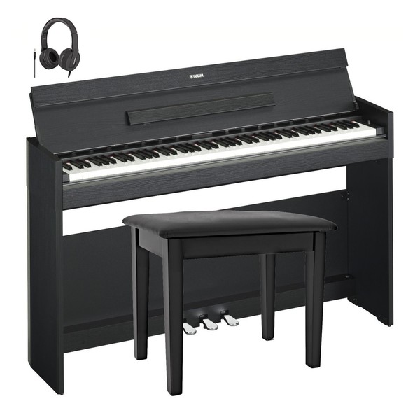 Yamaha YDP S52 Digital Piano Package, Black Walnut
