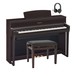 Yamaha CLP 675 Digital Piano Package, Rosewood