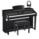 Yamaha CVP 701 Clavinova Digital Piano Pack, Polished Ebony