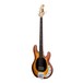 S.U.B by Sterling, Ray4 Bass Guitar, Rosewood Neck, Honey Burst Satin