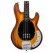 S.U.B by Sterling, Ray4 Bass Guitar, Rosewood Neck, Honey Burst Satin - Body