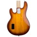 S.U.B by Sterling, Ray4 Bass Guitar, Rosewood Neck, Honey Burst Satin- Body Back