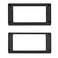 Guitarworks Humbucker Ring, Black (Pack of 2)