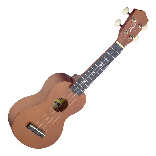 Stagg Soprano Ukulele Natural With Bag