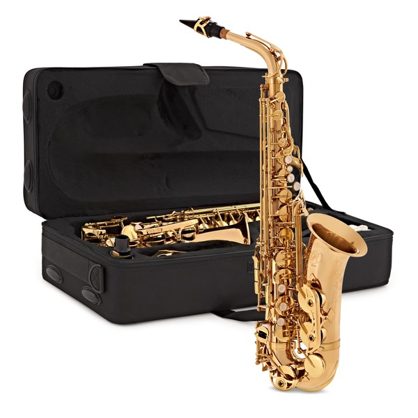 Rosedale Intermediate Alto Saxophone by Gear4music