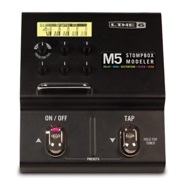 Line 6 M5 Stompbox Modeler Guitar Multi Effects Pedal.1