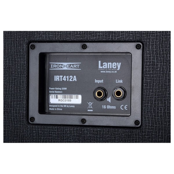 9902】 Laney IRT412A 12インチ 4発 許容320W 16Ω 9902】 Laney