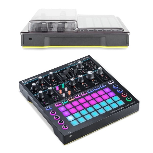 Novation Circuit Mono Station And Decksaver Cover - Main