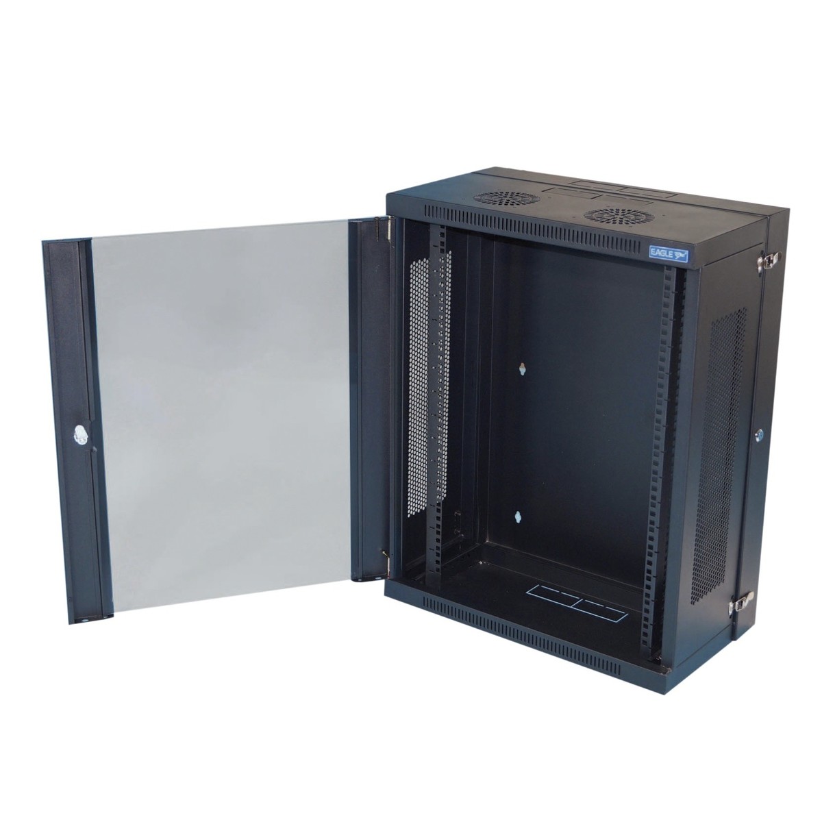 DISC Eagle P729D 15U Wall-Mounting Rack Cabinet With Hinged Back at ...