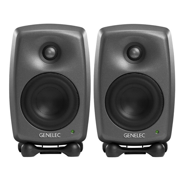 Genelec 8020D Studio Monitors (Pair) - Front