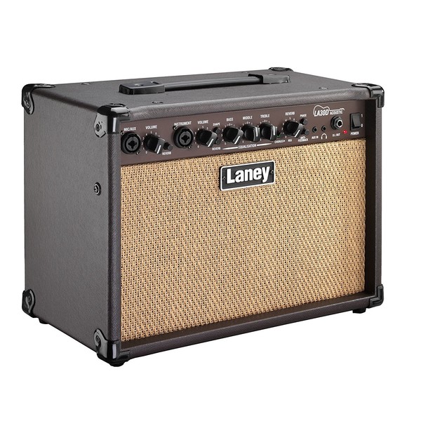 Laney LA30D LA 30W 2x6.5 Acoustic Combo angle view left