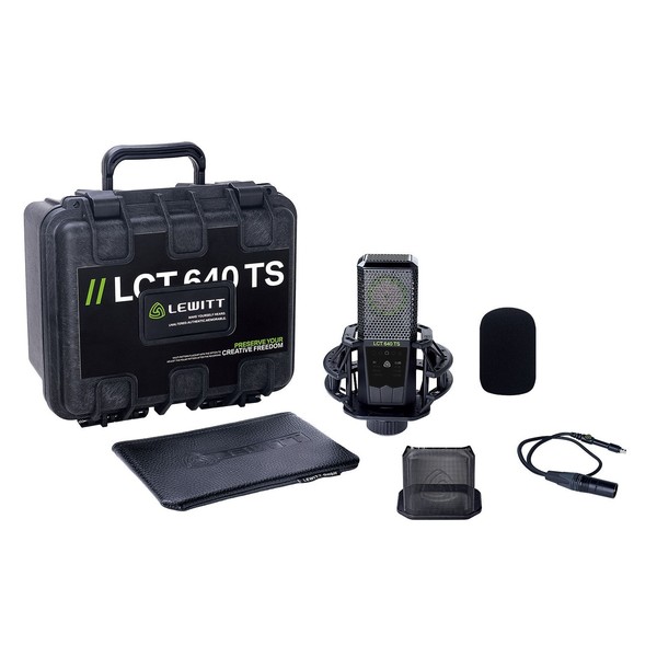 Lewitt LCT 640 TS Large-Diaphragm Condenser Microphone - Full Contents