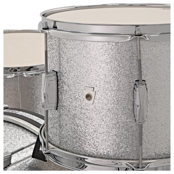 Ludwig Club Date 24" Shell Pack, Silver Mist w/ Free Matching Snare