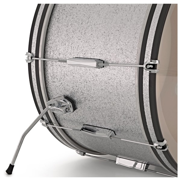 Ludwig Club Date 24" Shell Pack, Silver Mist w/ Free Matching Snare