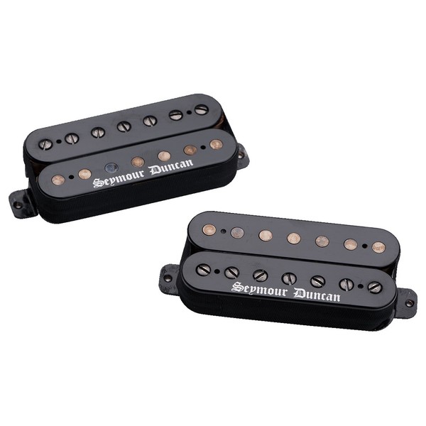 Seymour Duncan Black Winter 7-String Humbucker Set, Black