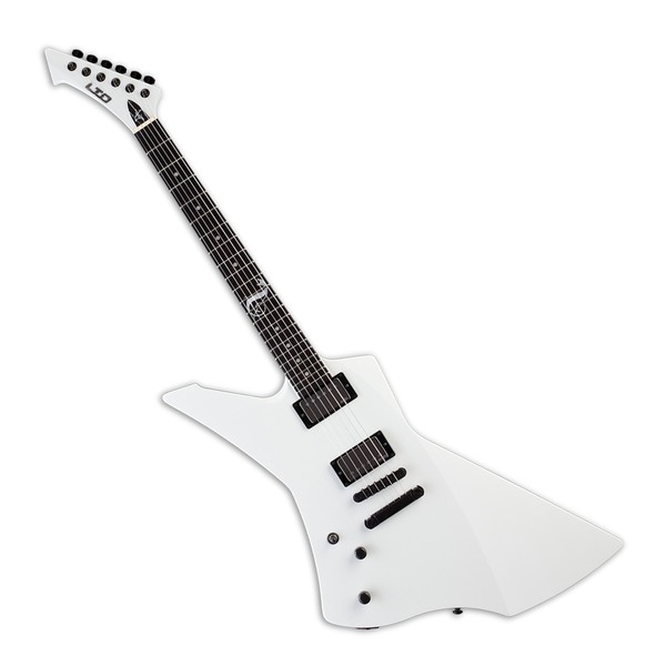 ESP LTD James Hetfield Snakebyte Electric Guitar LH, Snow White