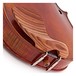 1/2 Size Chinrest by Gear4music, Jujube