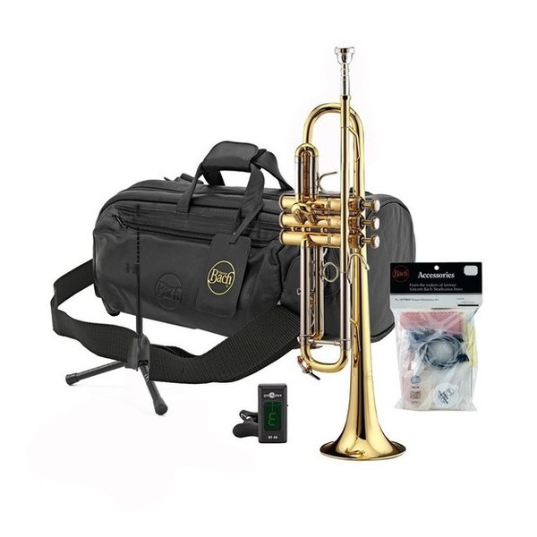 Bach VBS1 Gold Trumpet Pack