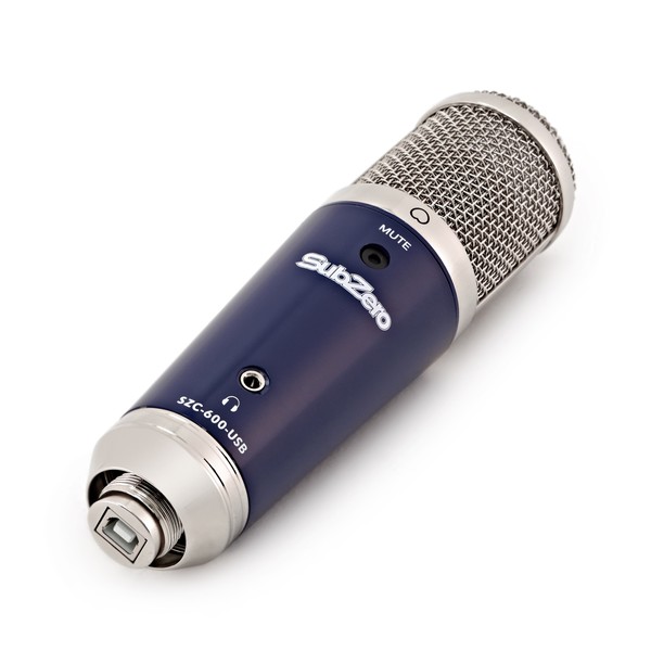 SubZero SZC-600 USB, Mute, Headphone Condenser Microphone