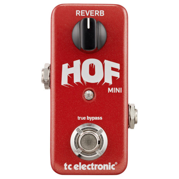 TC Electronic Hall of Fame Mini Reverb Guitar Effects Pedal