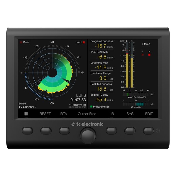 TC Electronic Clarity M Desktop Audio Meter at Gear4music