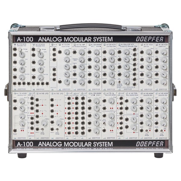Doepfer A-100 Basic System 1 P6 PSU3 - Front