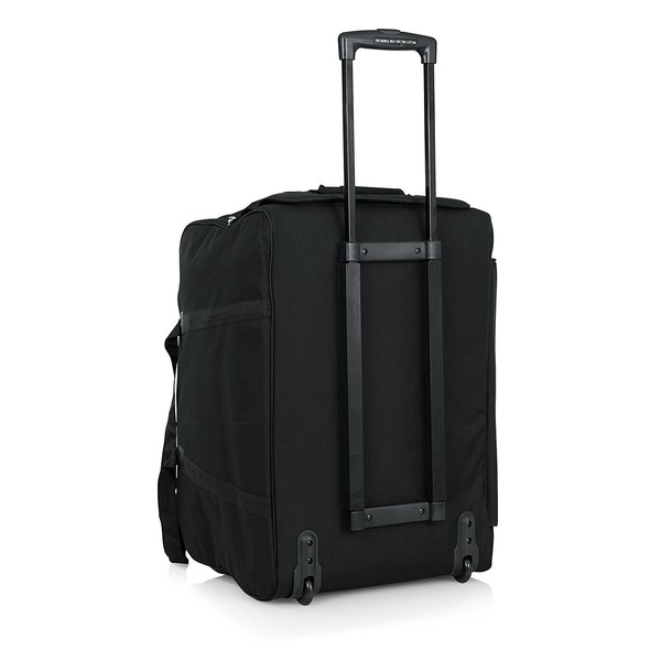 Gator GPA-715 Rolling Speaker Bag For Most 15" Speakers - Handle Out