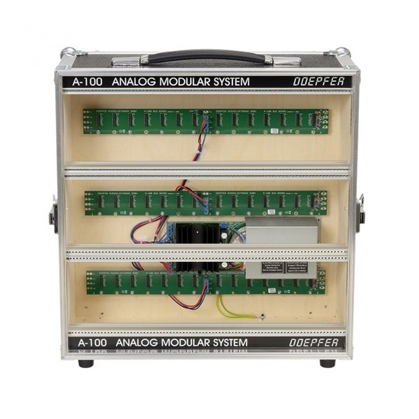 Doepfer A-100P9 Portable Suitcase 3 x 3 U with PSU - Front