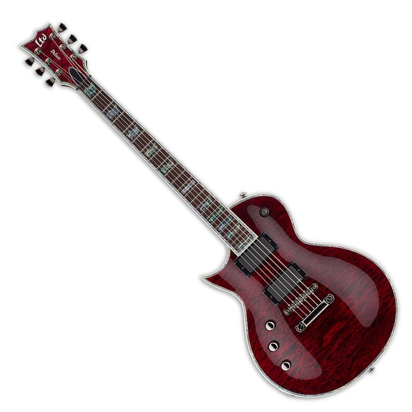 ESP LTD EC-1000 Electric Guitar LH, See Thru Black Cherry