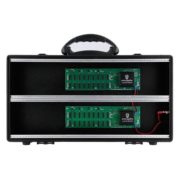 Erica Synths Travel Case with Integrated PSU - Front