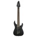 Jackson X Series SLAT8 FF Soloist 8-String Guitar, Gloss Black front view