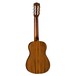 Luna Uke Tattoo 6 String Baritone Mahogany rear view