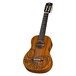Luna Uke Tattoo 6 String Baritone Mahogany angle view