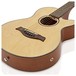 3/4 Single Cutaway Electro Acoustic Guitar by Gear4music