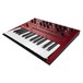 Korg Monologue Analogue Synthesizer, Red - Angled