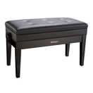 Roland RPB-D400PE Duett-Klavierbank, Ebenholz, Hochglanz