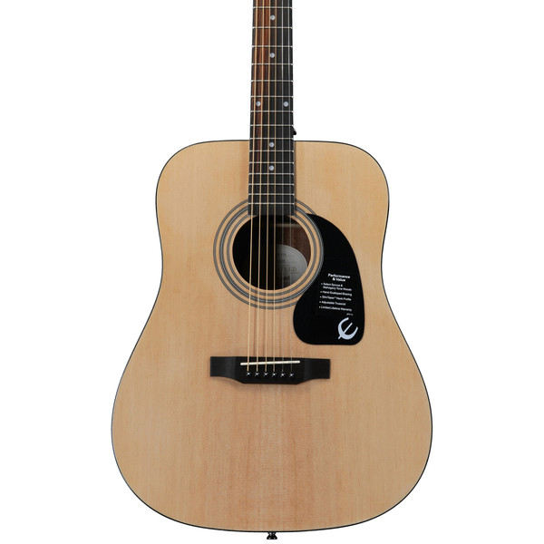 Epiphone DR-100 Acoustic Guitar, Natural