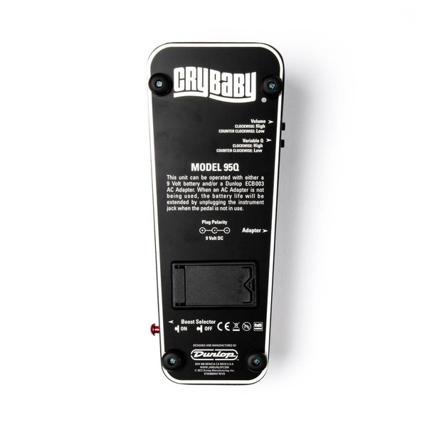 Jim Dunlop CryBaby Wah-Wah 95Q Bot
