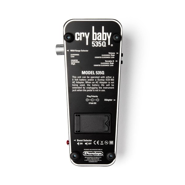ギター Dunlop Cry Baby 535Q Dunlop Crybaby 535Q Multi Wah | Gear4music