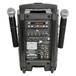 QTX PAV8 8'' Portable PA Set, Rear