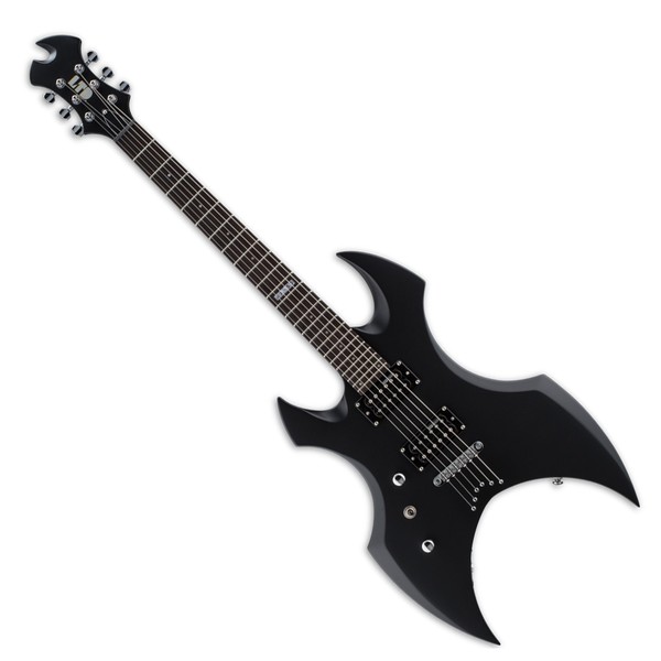 ESP LTD AX50 LH Electric Guitar, Black Satin